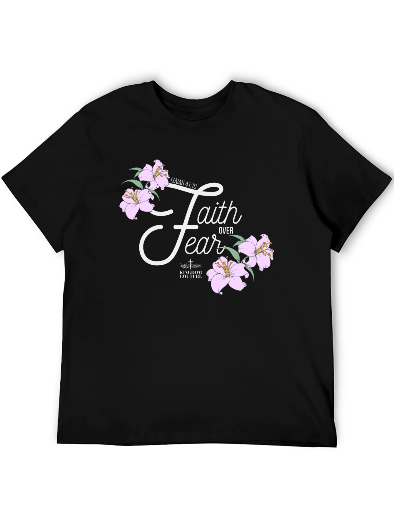 Faith Over Fear Graphic T-Shirt - Christian Apparel