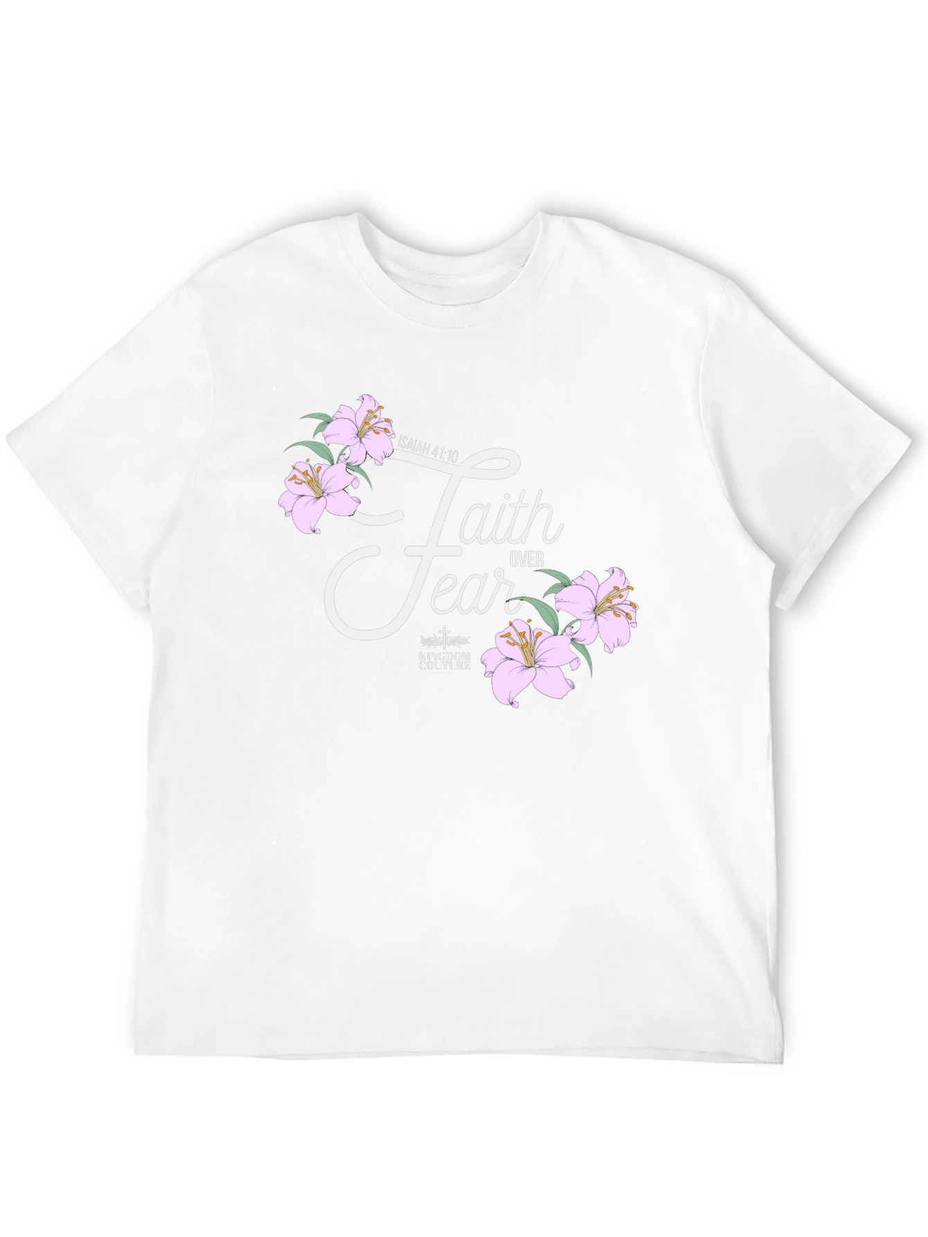 Faith Over Fear Graphic T-Shirt - Christian Apparel