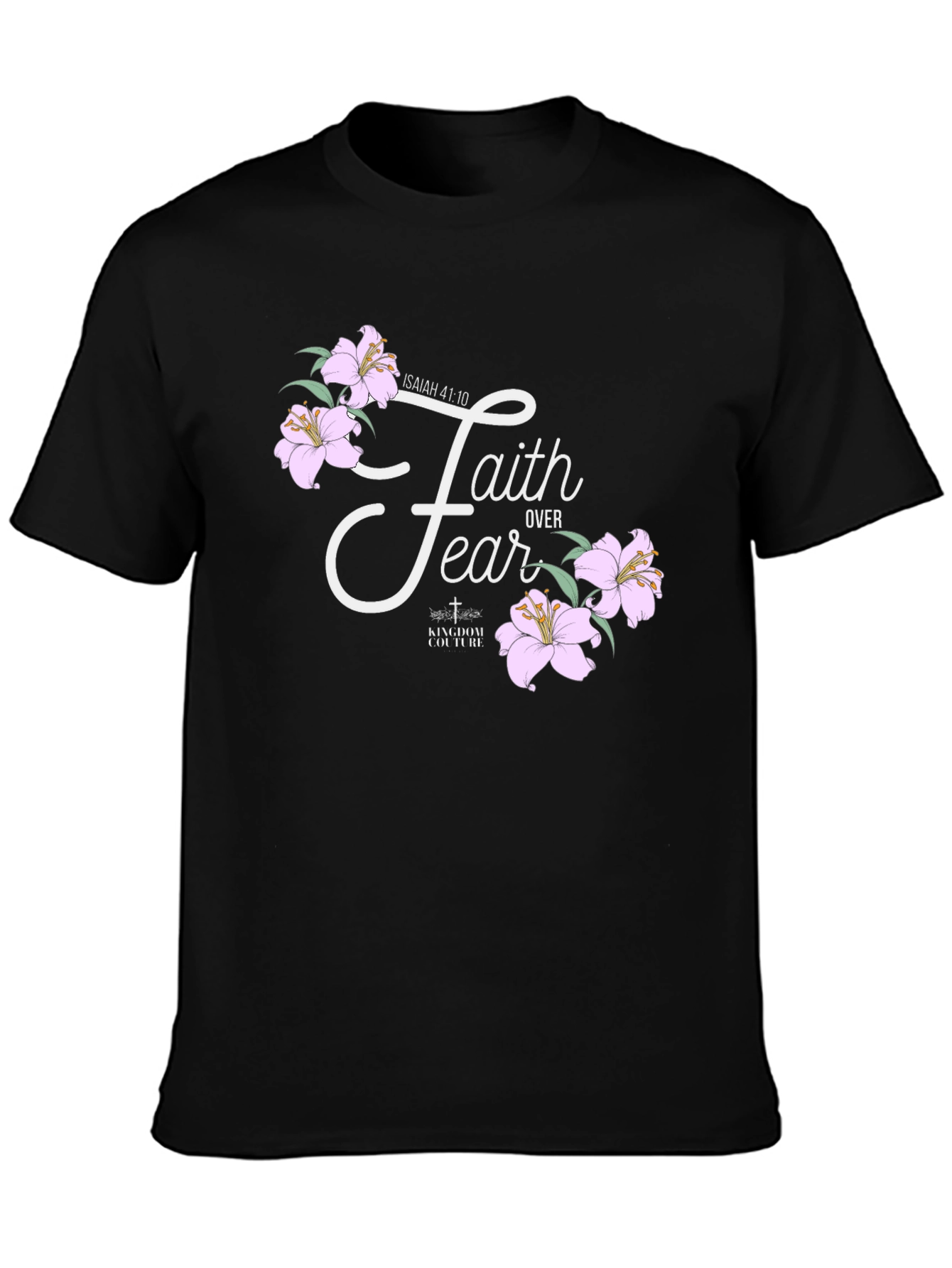 Faith Over Fear Graphic T-Shirt - Christian Apparel