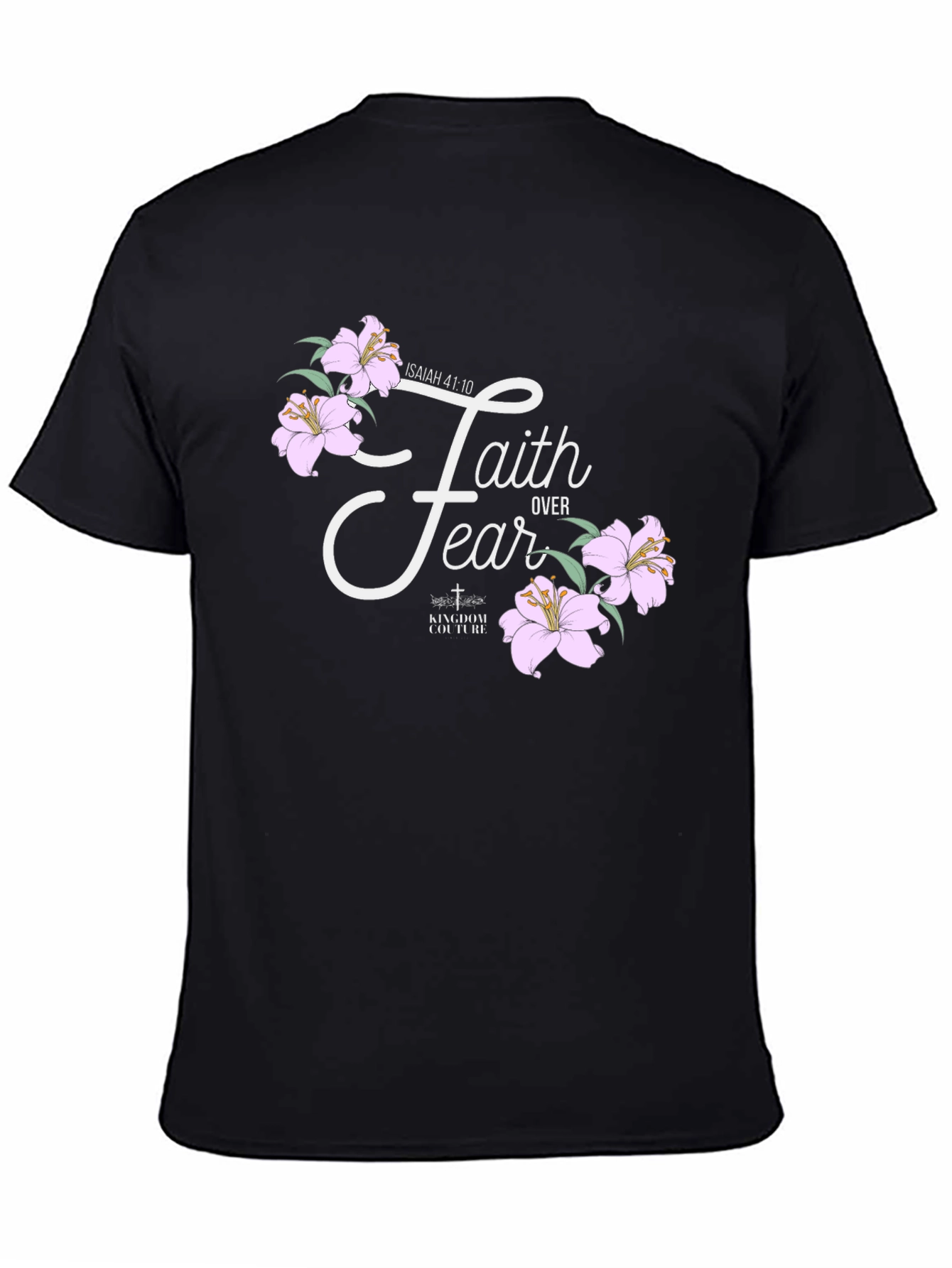 Faith Over Fear Graphic T-Shirt - Christian Apparel