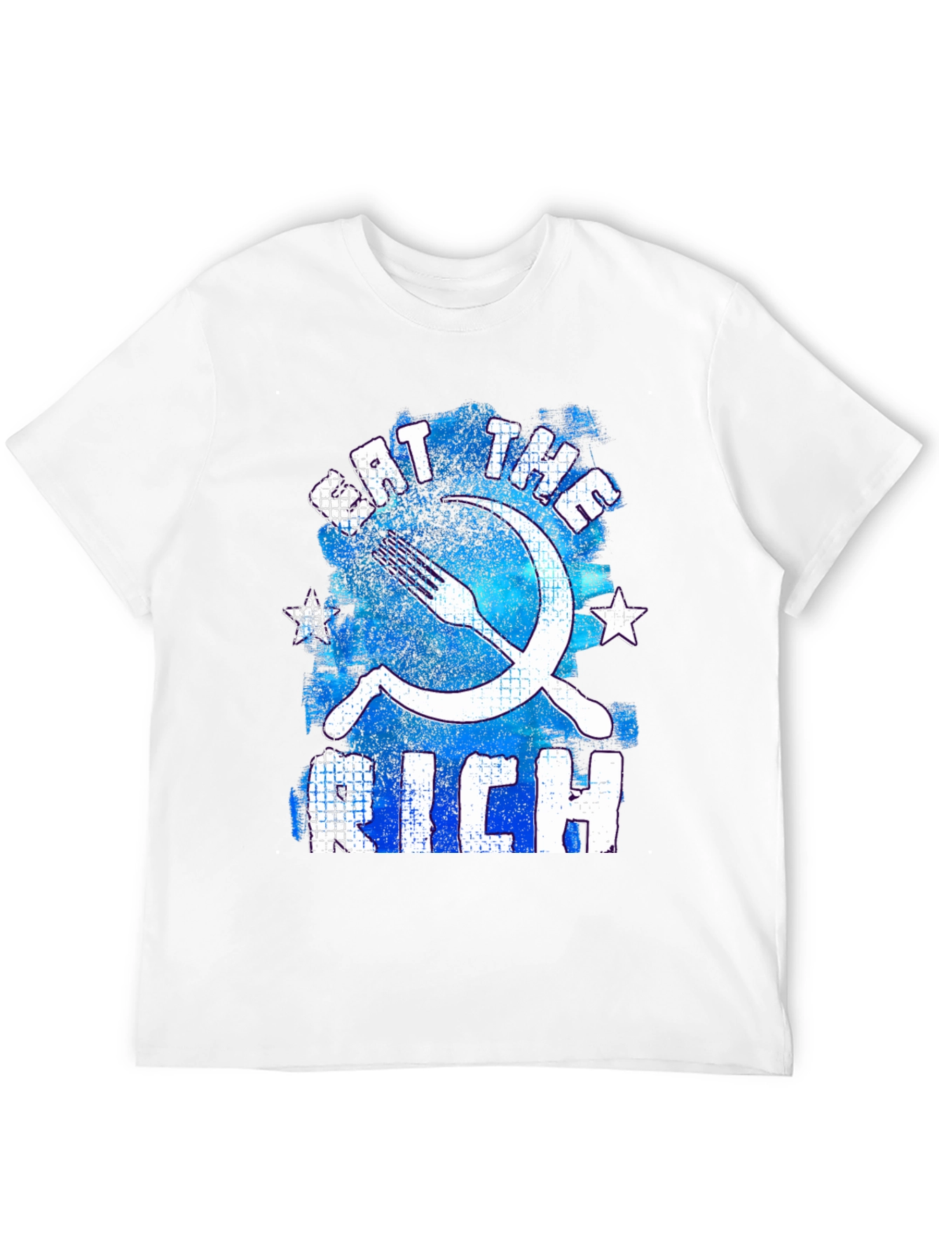 Eat the Rich T-Shirt - Distressed Graphic Tee