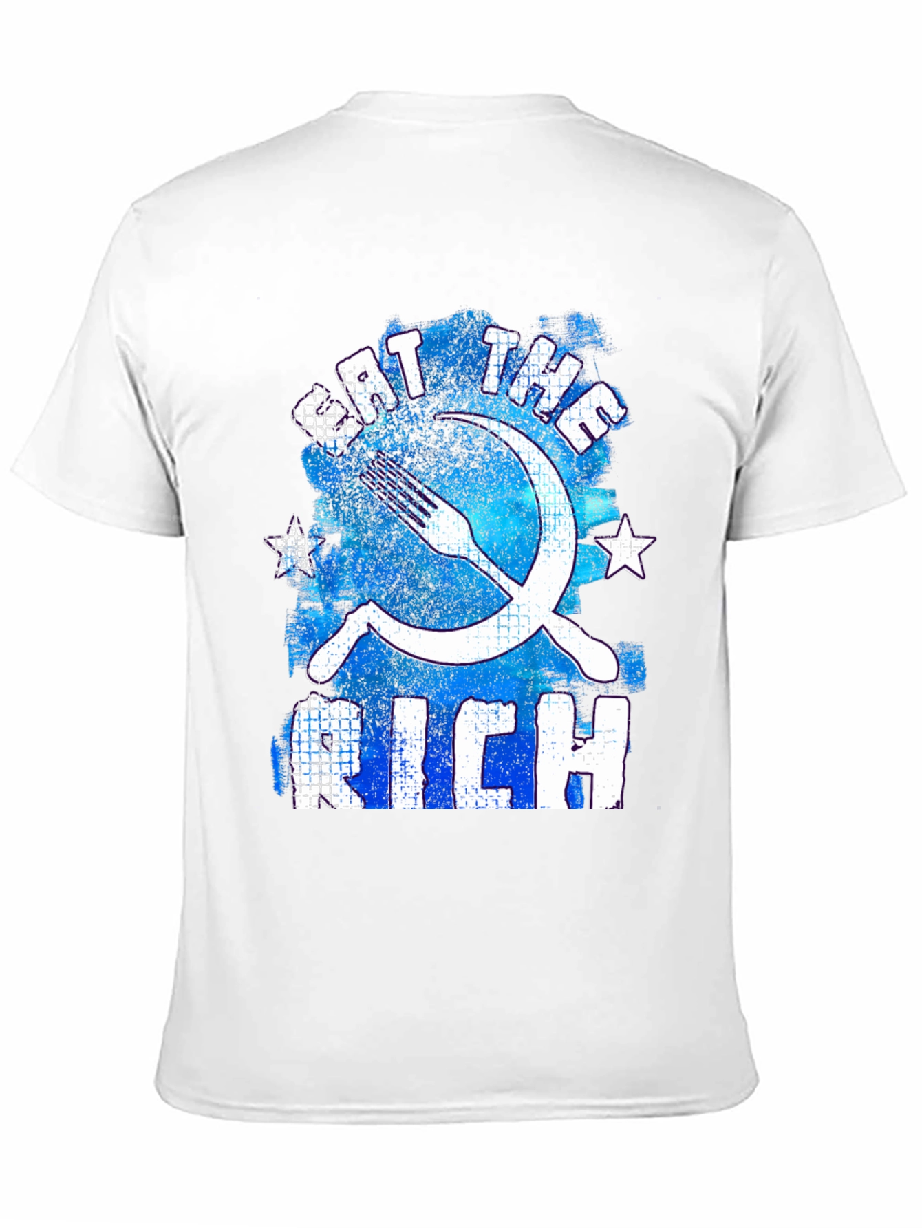 Eat the Rich T-Shirt - Distressed Graphic Tee