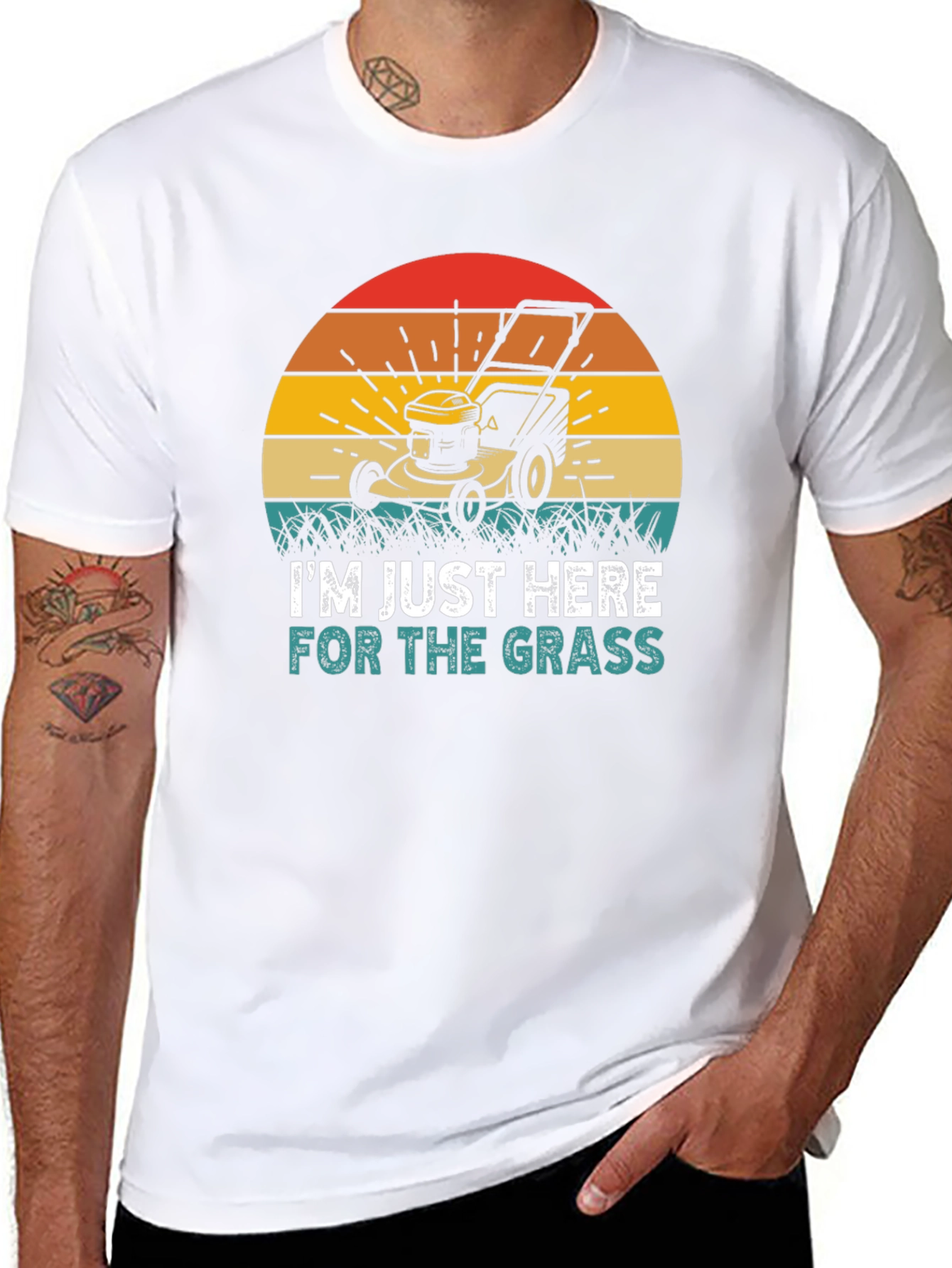 Im Just Here for the Grass T-Shirt