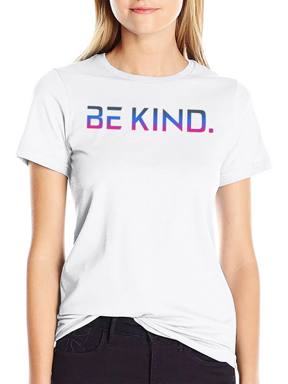 Be Kind Graphic Tee - Soft Black Unisex T-Shirt