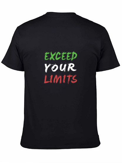 Exceed Your Limits Graphic Tee - Black