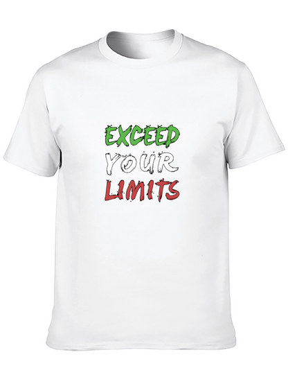 Exceed Your Limits Graphic Tee - Black