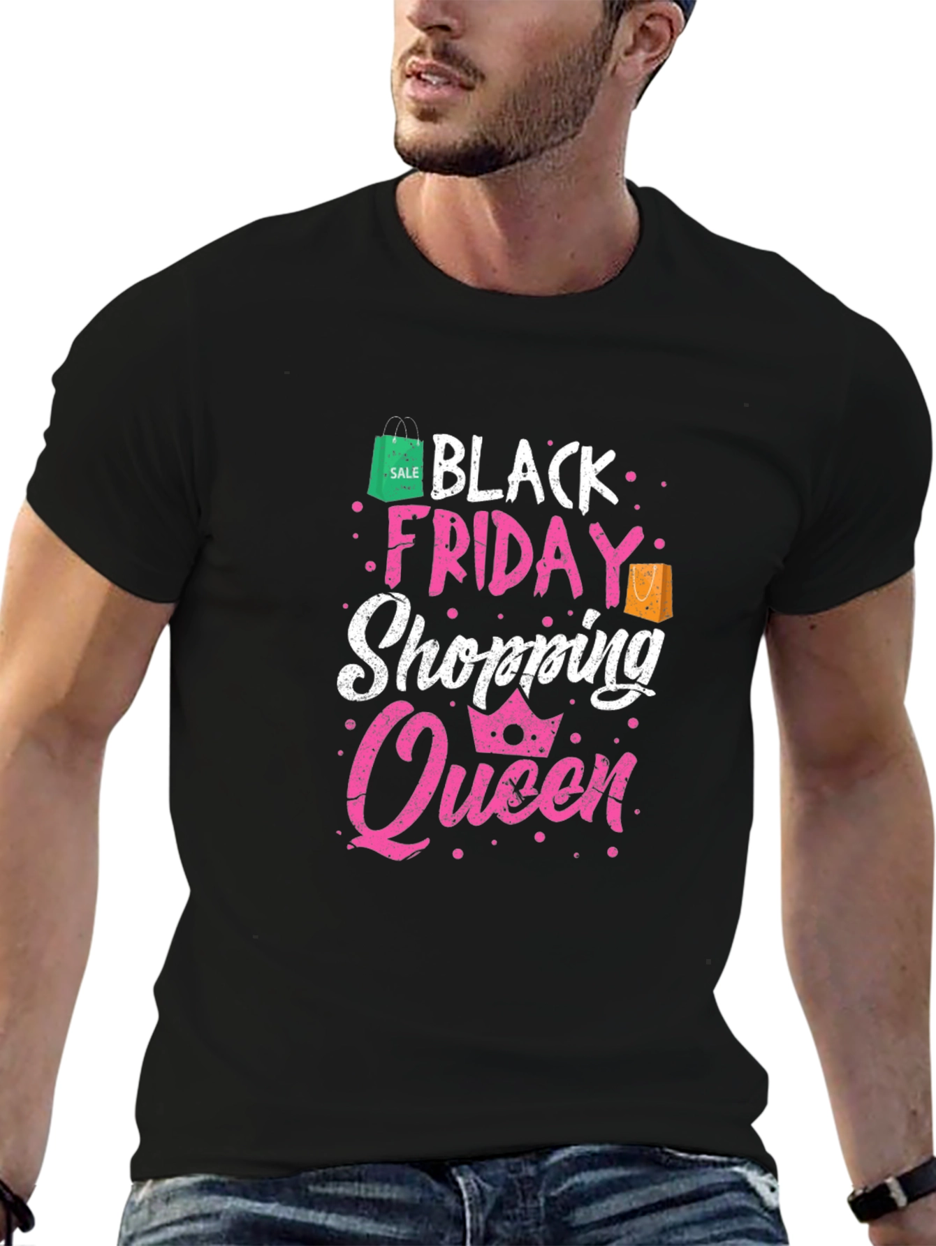 Black Friday Shopping Queen T-Shirt