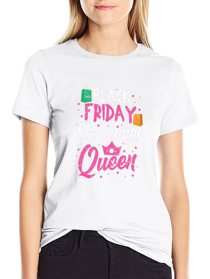 Black Friday Shopping Queen T-Shirt