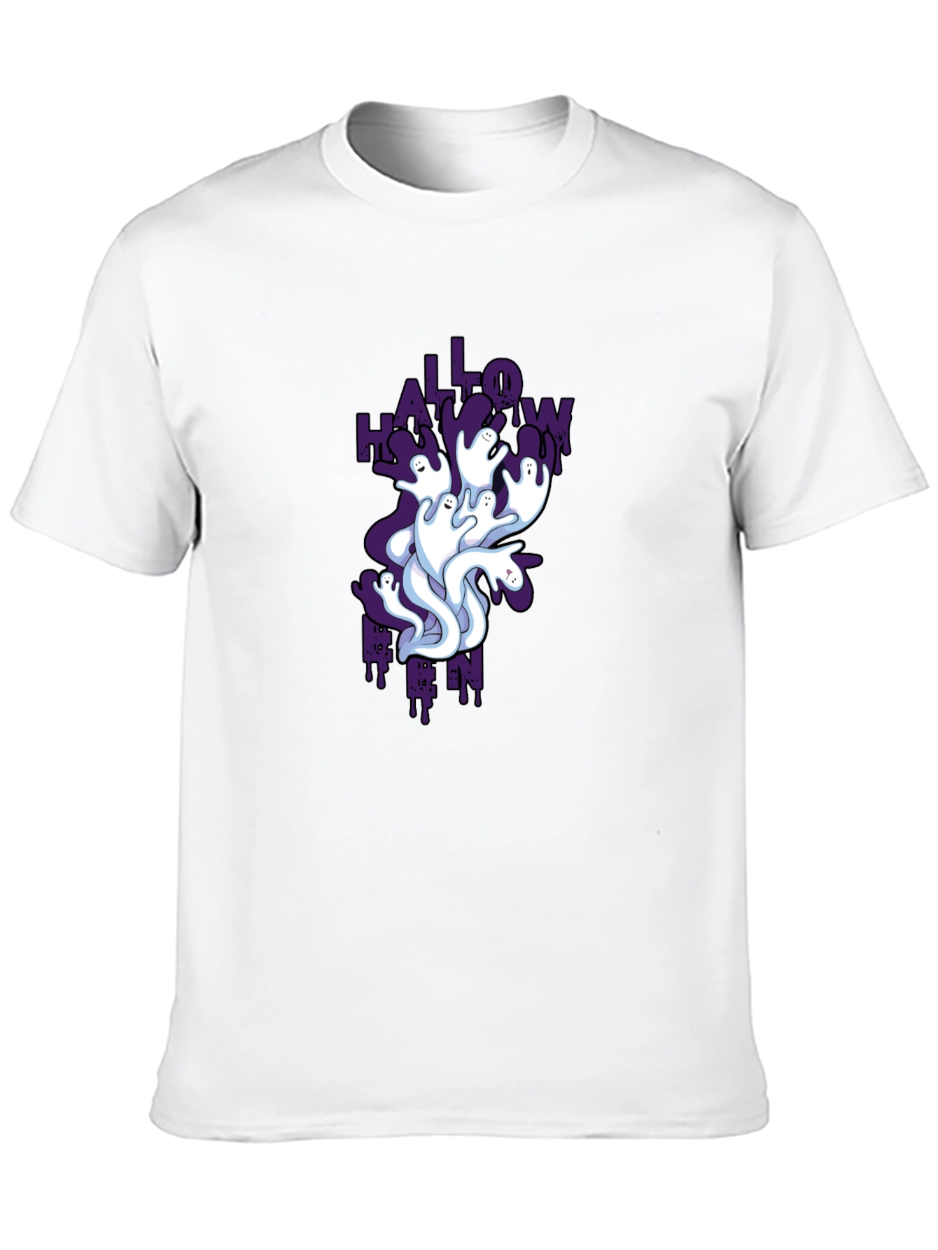 Halloween Ghost T-Shirt - Spooky Season Tee