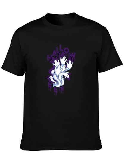 Halloween Ghost T-Shirt - Spooky Season Tee