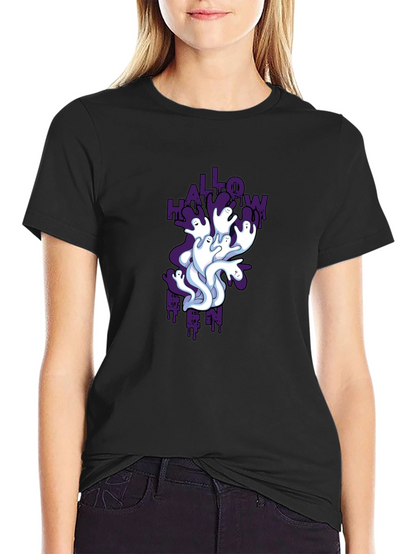 Halloween Ghost T-Shirt - Spooky Season Tee