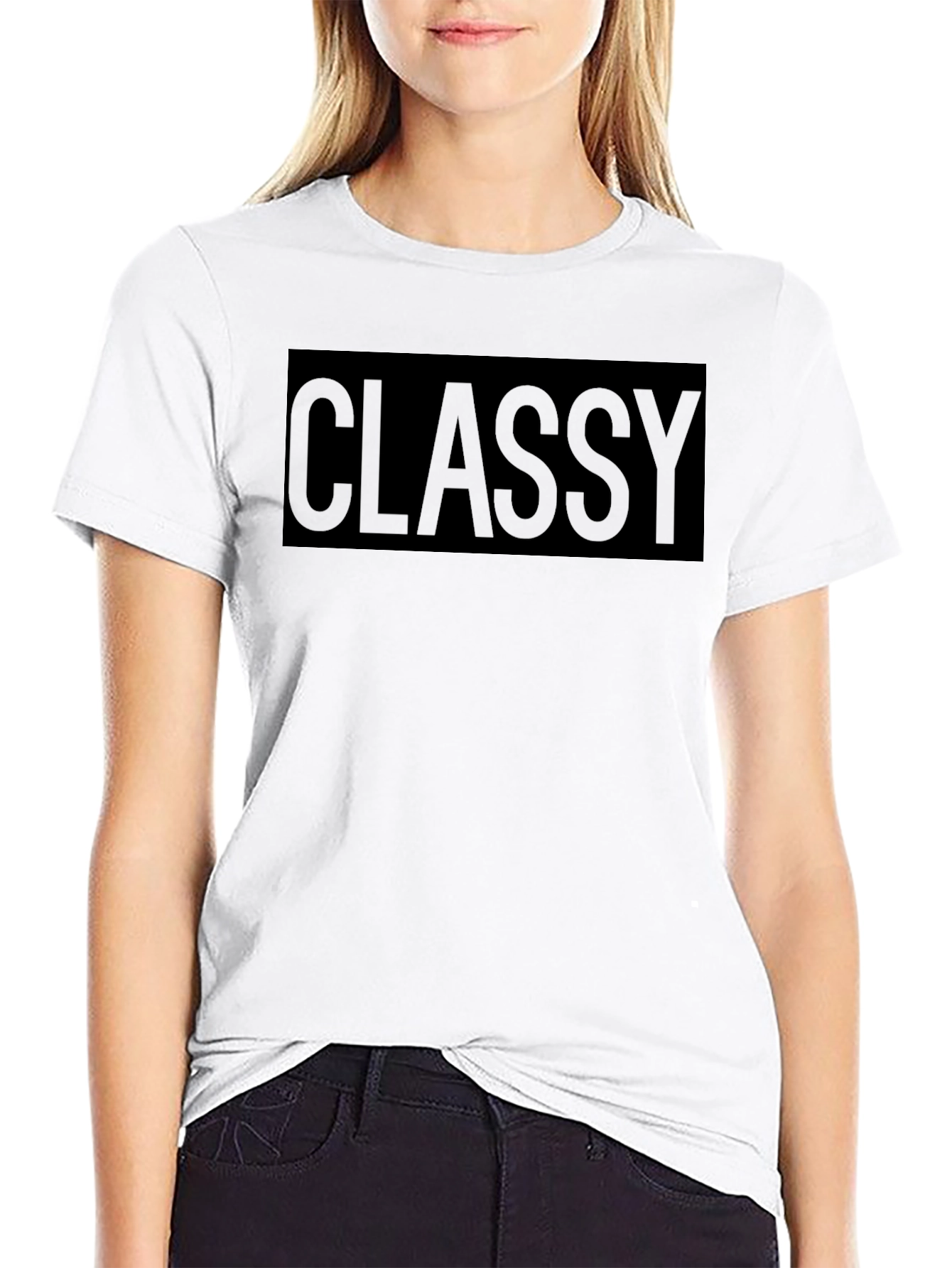 Classy Black Graphic Tee - Mens Casual Style
