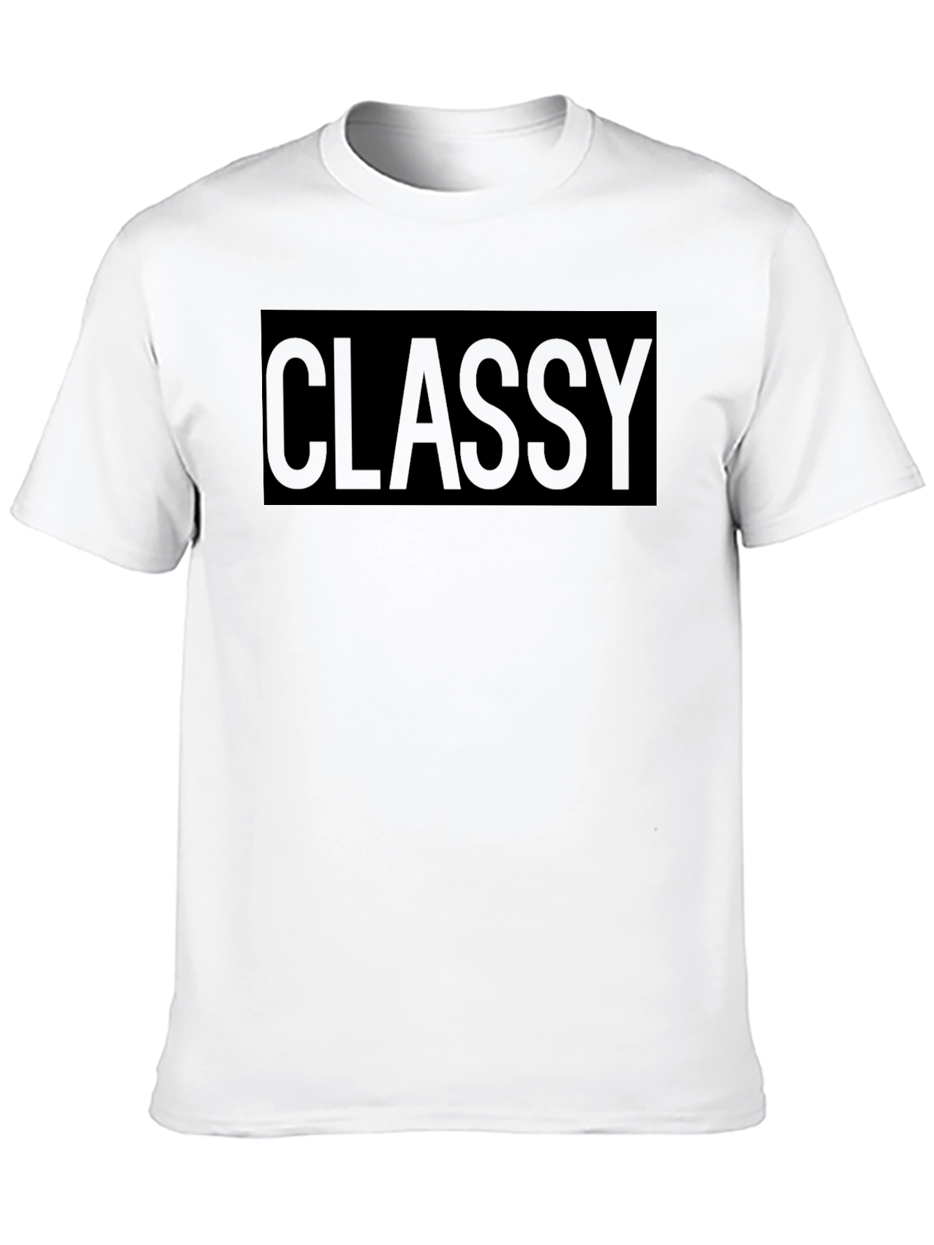Classy Black Graphic Tee - Mens Casual Style