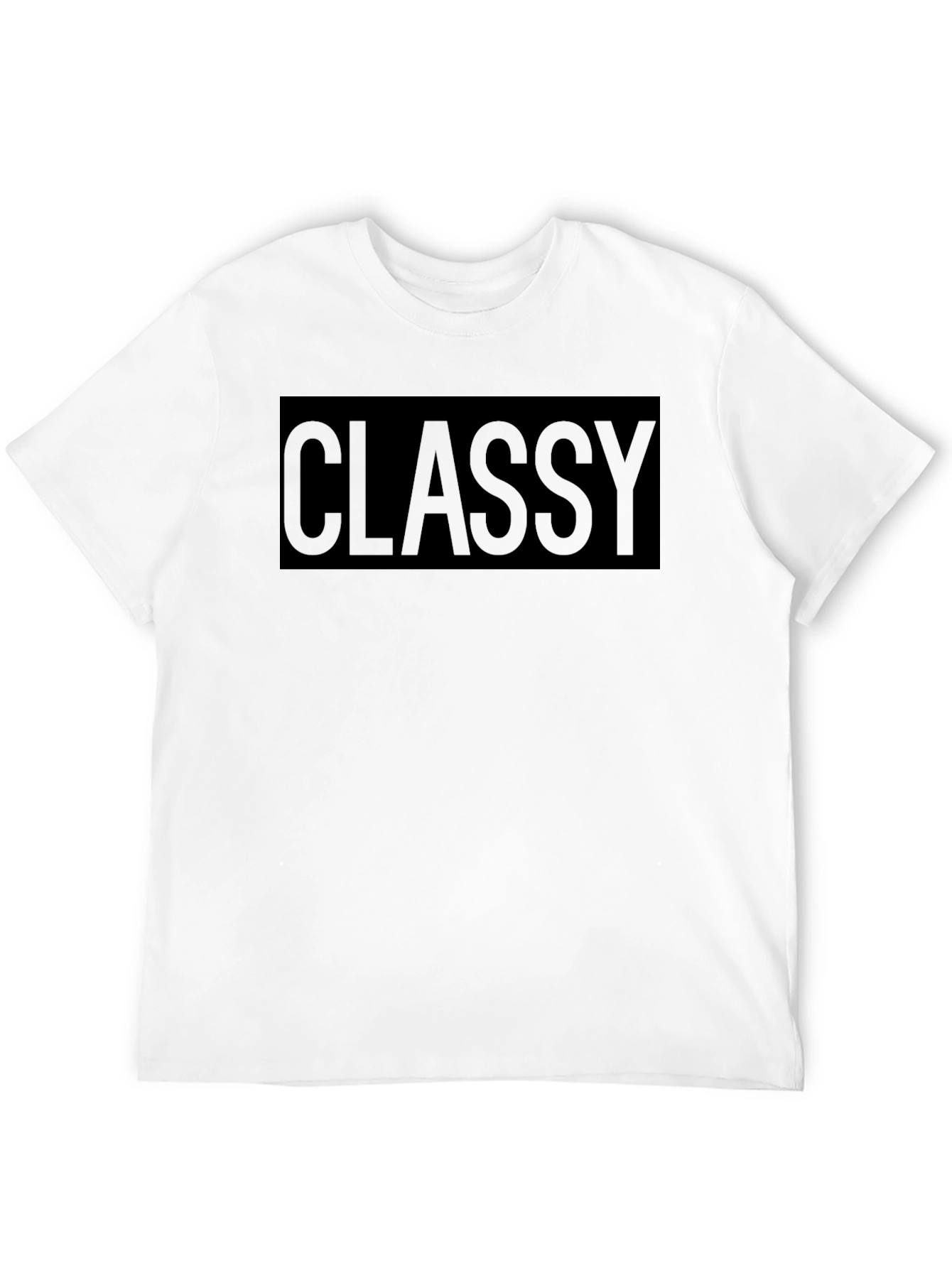 Classy Black Graphic Tee - Mens Casual Style