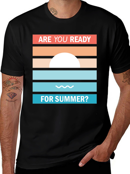 Retro Summer T-Shirt - Are You Ready?