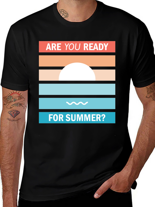 Retro Summer T-Shirt - Are You Ready?