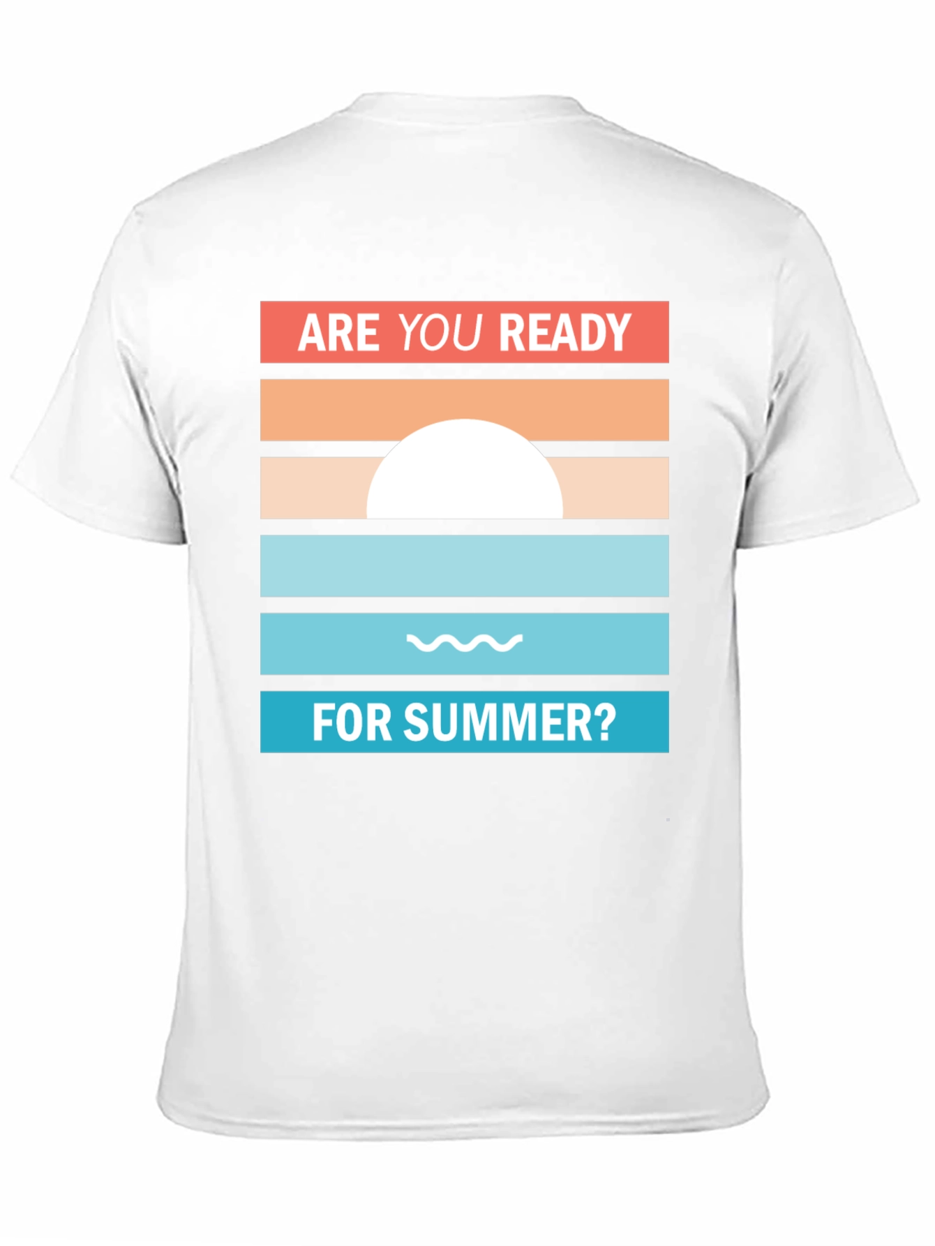 Retro Summer T-Shirt - Are You Ready?