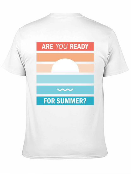 Retro Summer T-Shirt - Are You Ready?