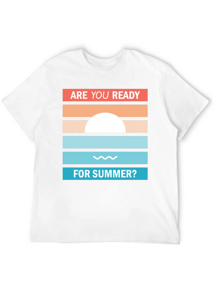 Retro Summer T-Shirt - Are You Ready?