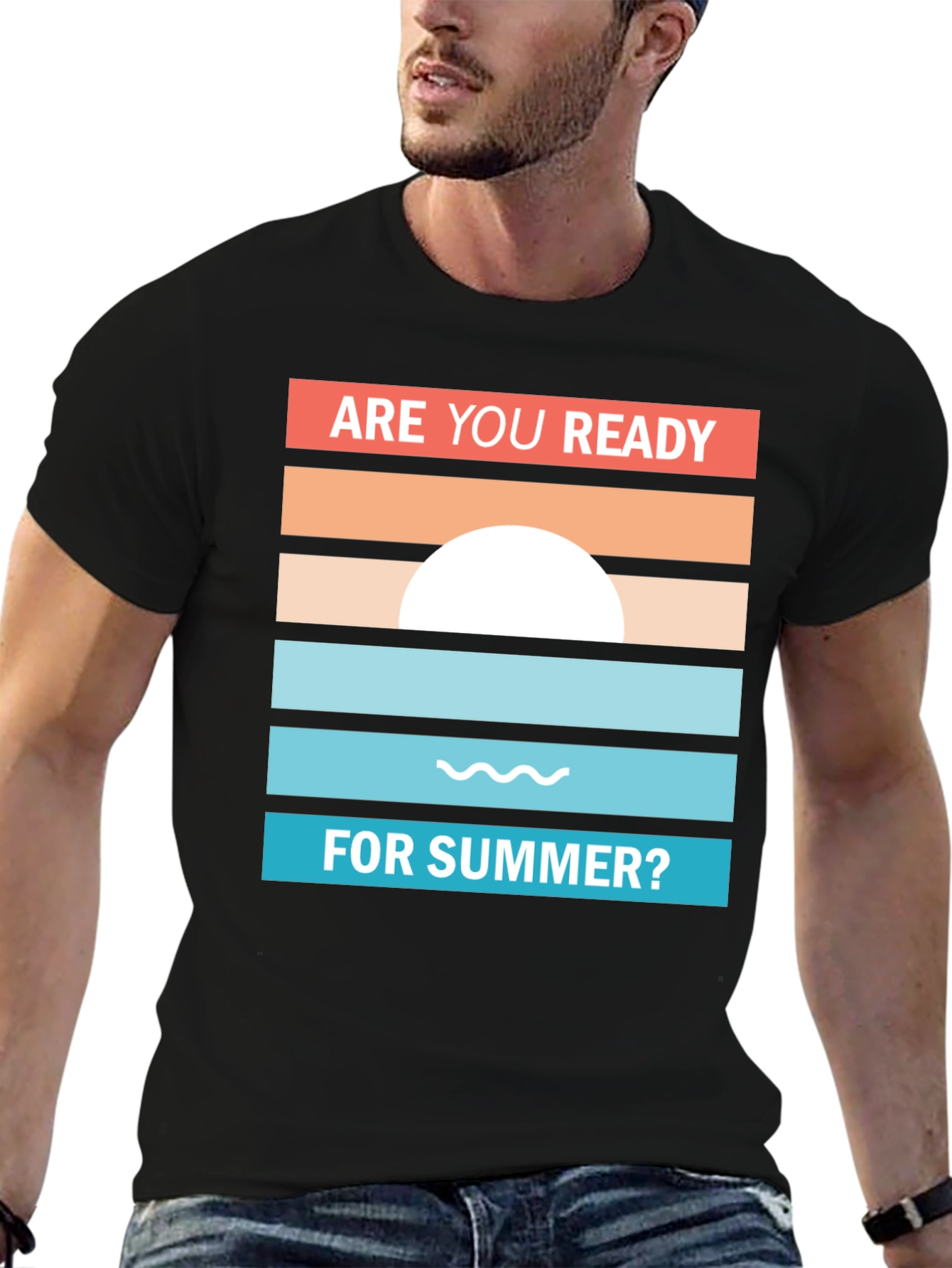 Retro Summer T-Shirt - Are You Ready?