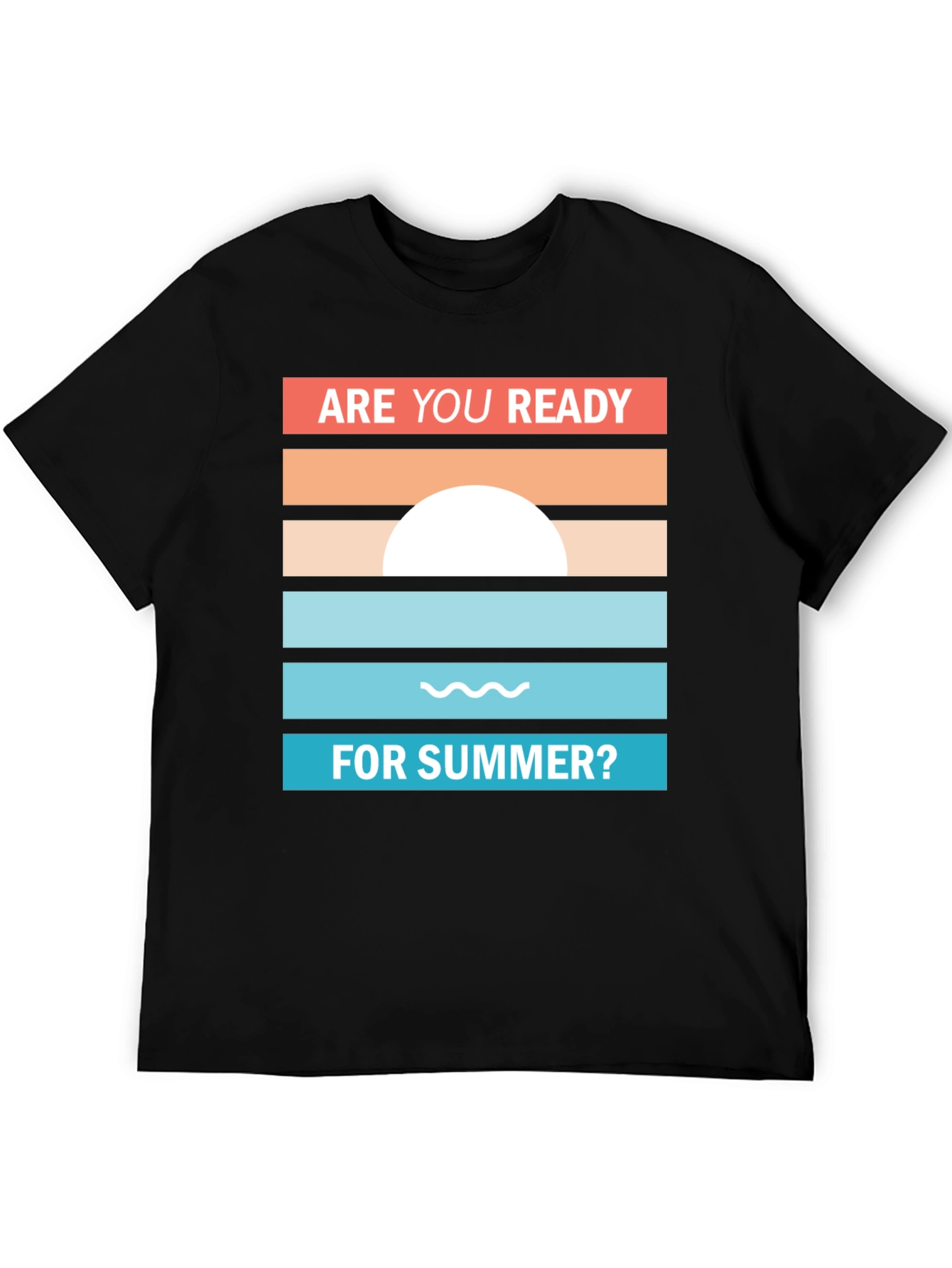 Retro Summer T-Shirt - Are You Ready?