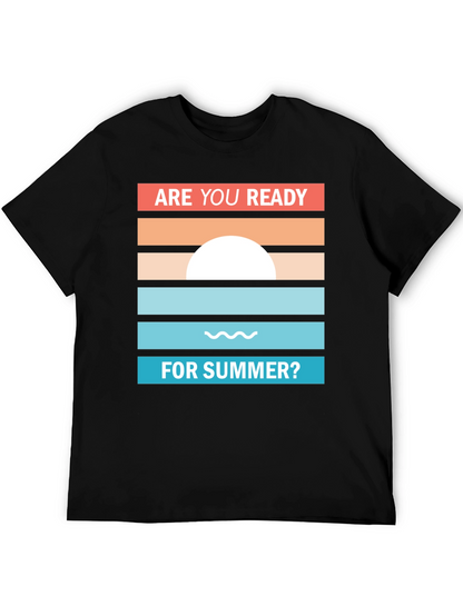 Retro Summer T-Shirt - Are You Ready?