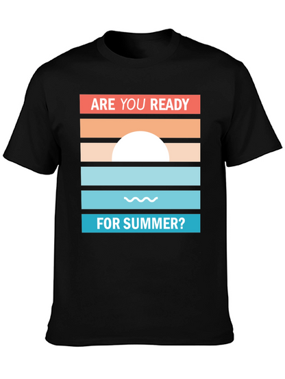 Retro Summer T-Shirt - Are You Ready?