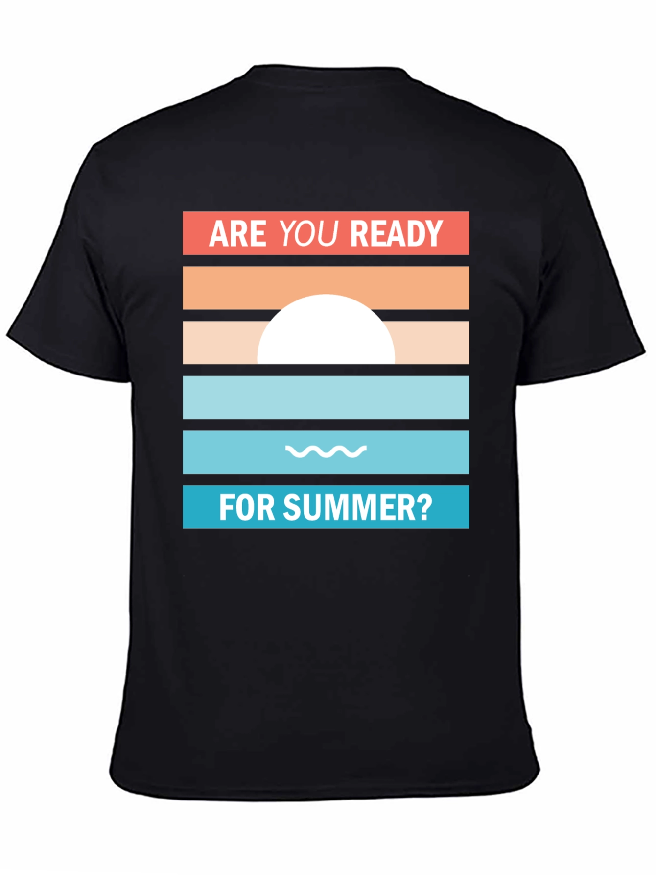 Retro Summer T-Shirt - Are You Ready?