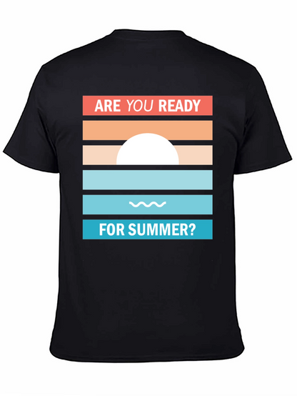 Retro Summer T-Shirt - Are You Ready?