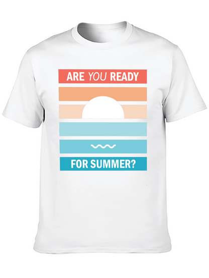 Retro Summer T-Shirt - Are You Ready?
