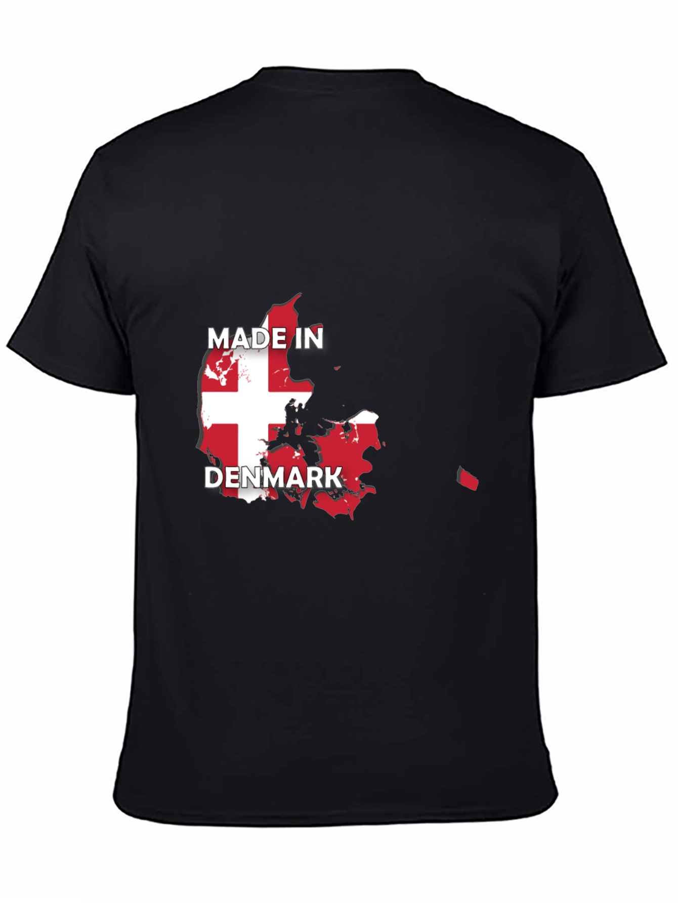 Made in Denmark Flag T-Shirt
