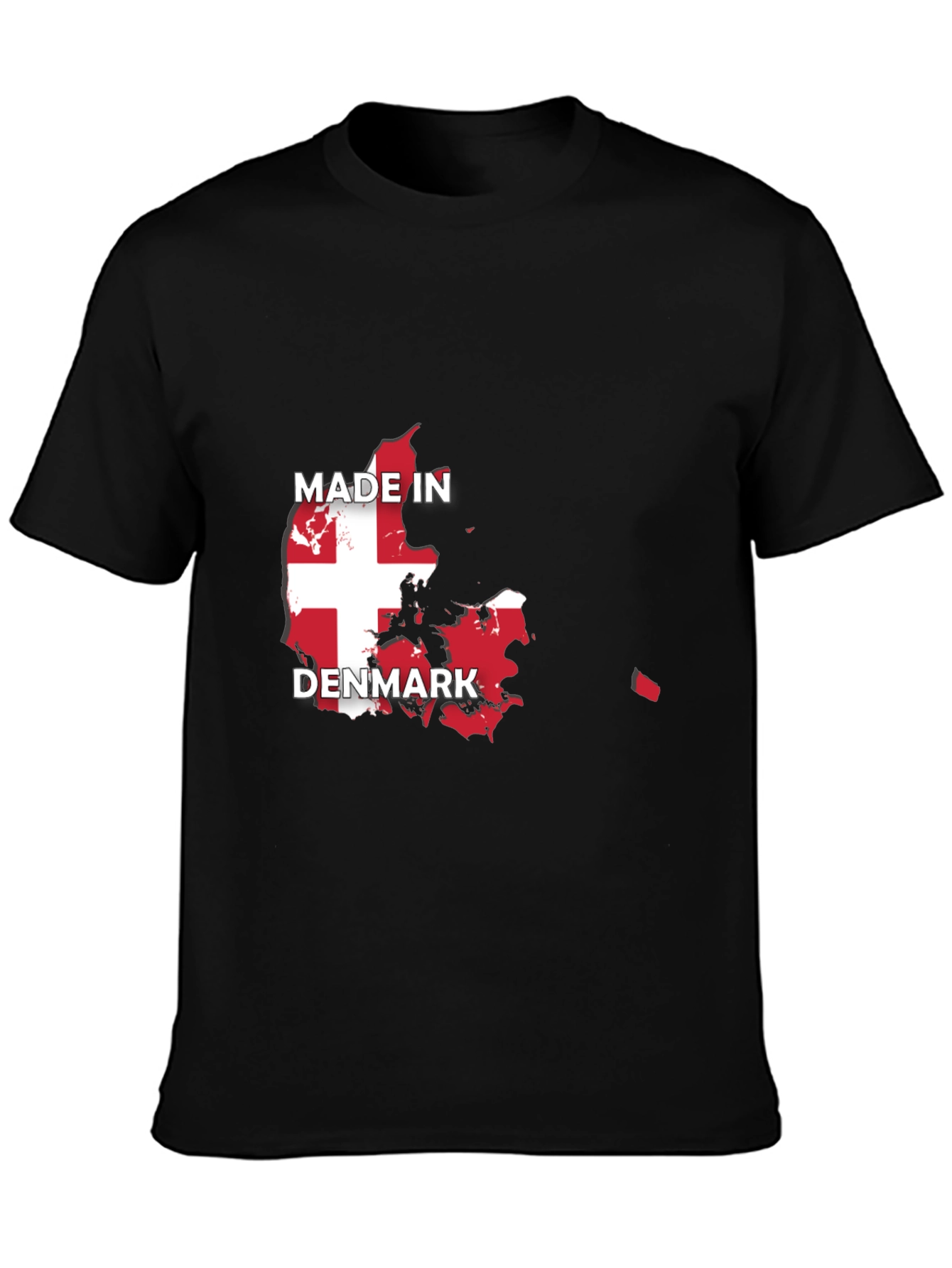 Made in Denmark Flag T-Shirt