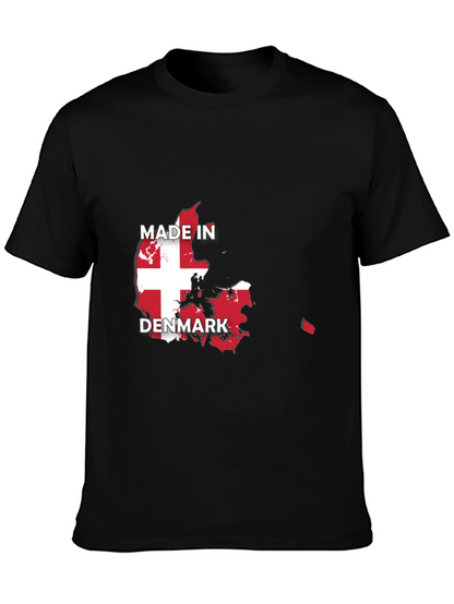 Made in Denmark Flag T-Shirt