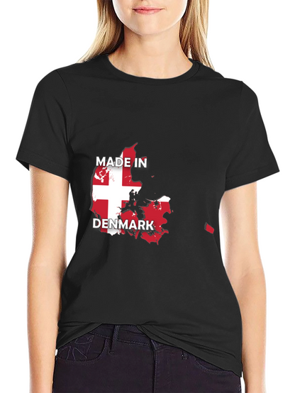 Made in Denmark Flag T-Shirt