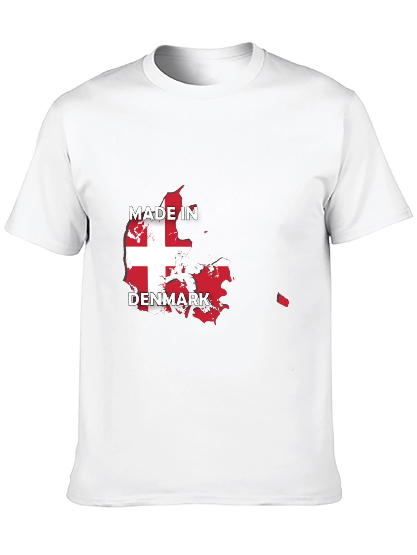 Made in Denmark Flag T-Shirt