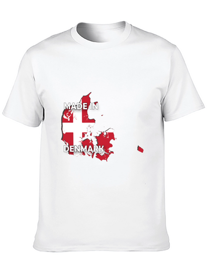 Made in Denmark Flag T-Shirt