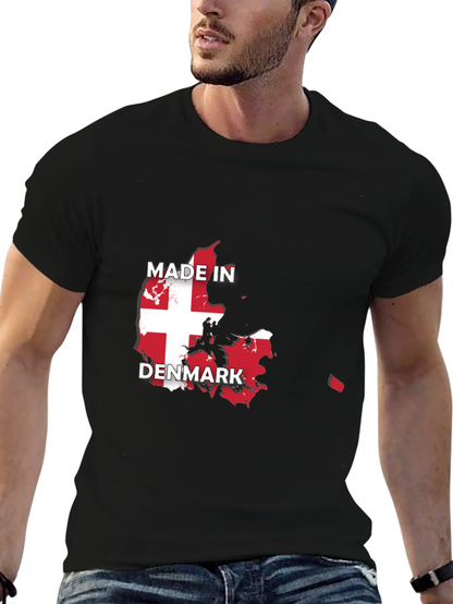 Made in Denmark Flag T-Shirt