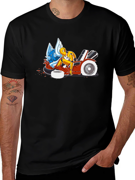 Crash Test T-Shirt: Karting Mishap