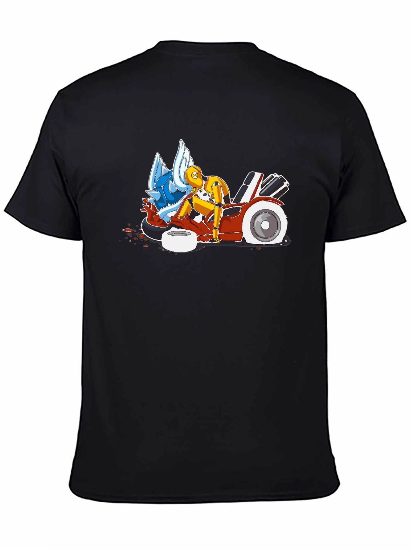 Crash Test T-Shirt: Karting Mishap