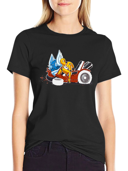 Crash Test T-Shirt: Karting Mishap