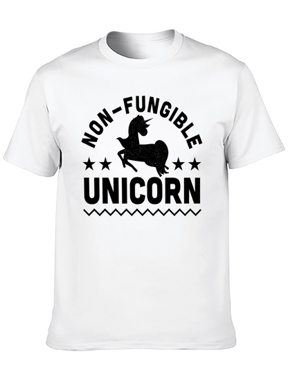 Non-Fungible Unicorn Black T-Shirt