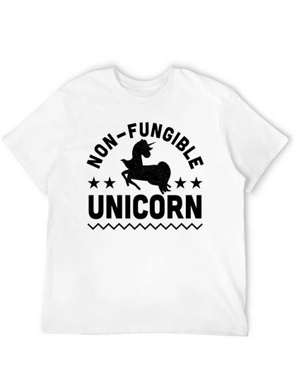 Non-Fungible Unicorn Black T-Shirt