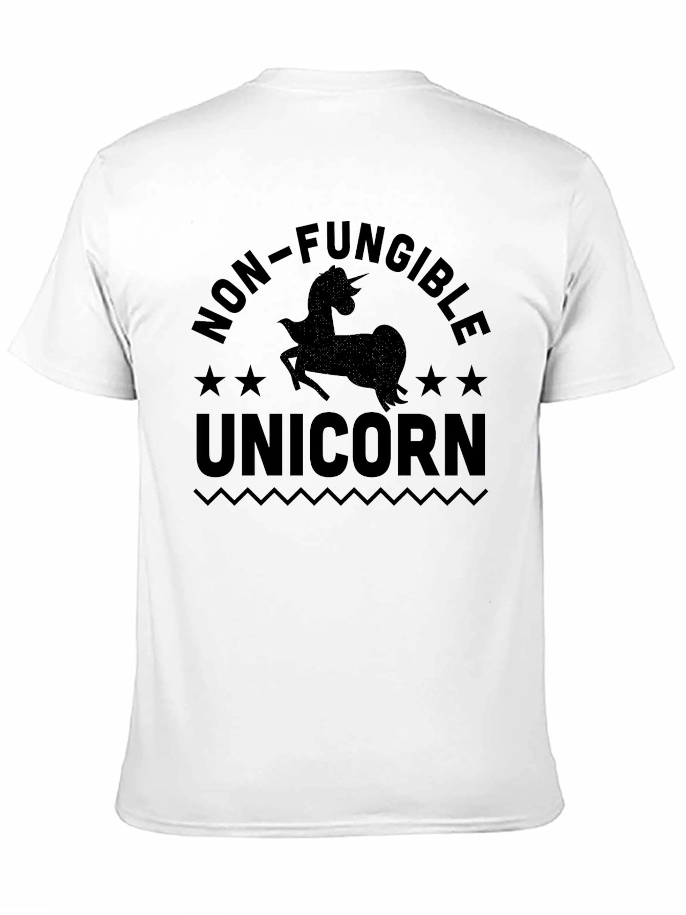 Non-Fungible Unicorn Black T-Shirt