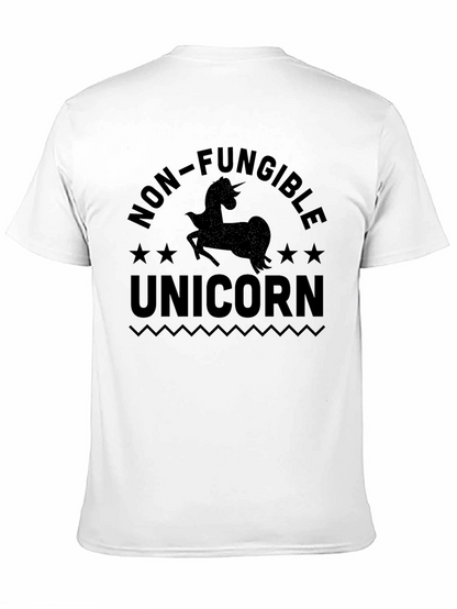 Non-Fungible Unicorn Black T-Shirt