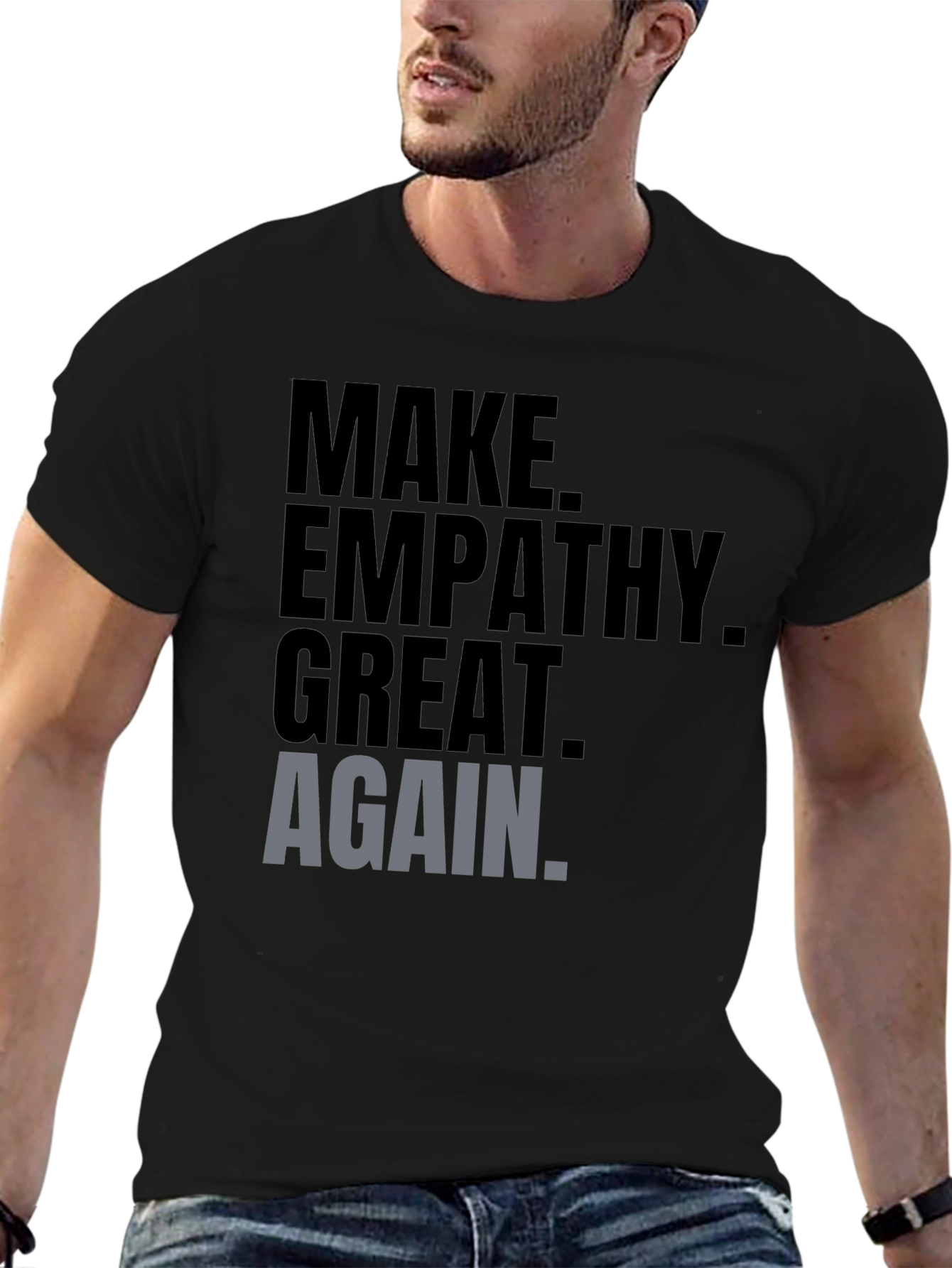 Make Empathy Great Again Graphic Tee - Mens