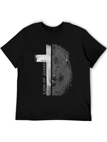 Lion of Judah Black Graphic Tee