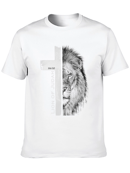 Lion of Judah Black Graphic Tee