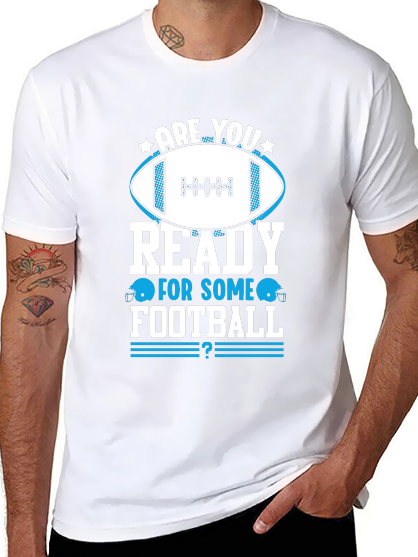 Football Fan T-Shirt - Are You Ready?