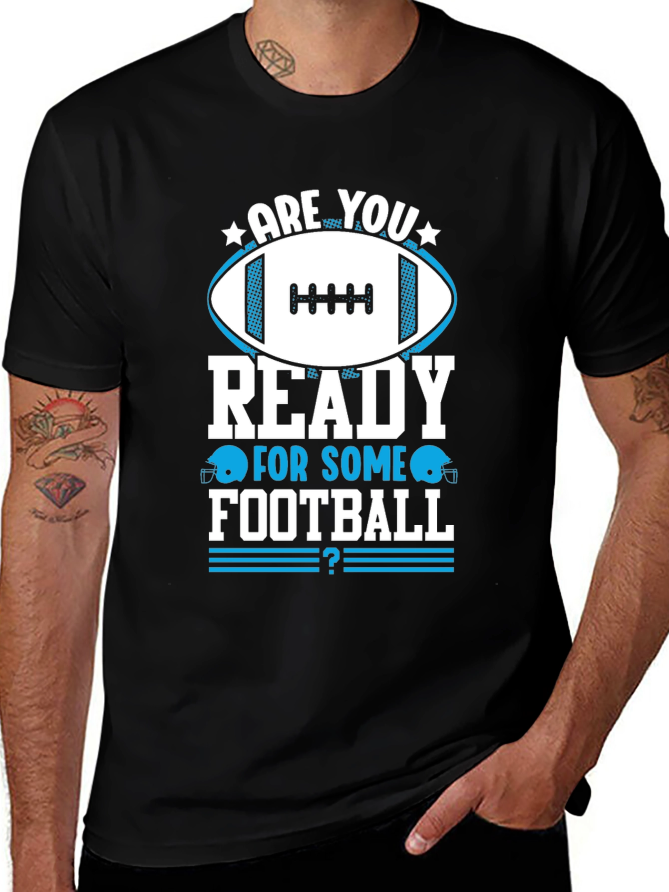 Football Fan T-Shirt - Are You Ready?