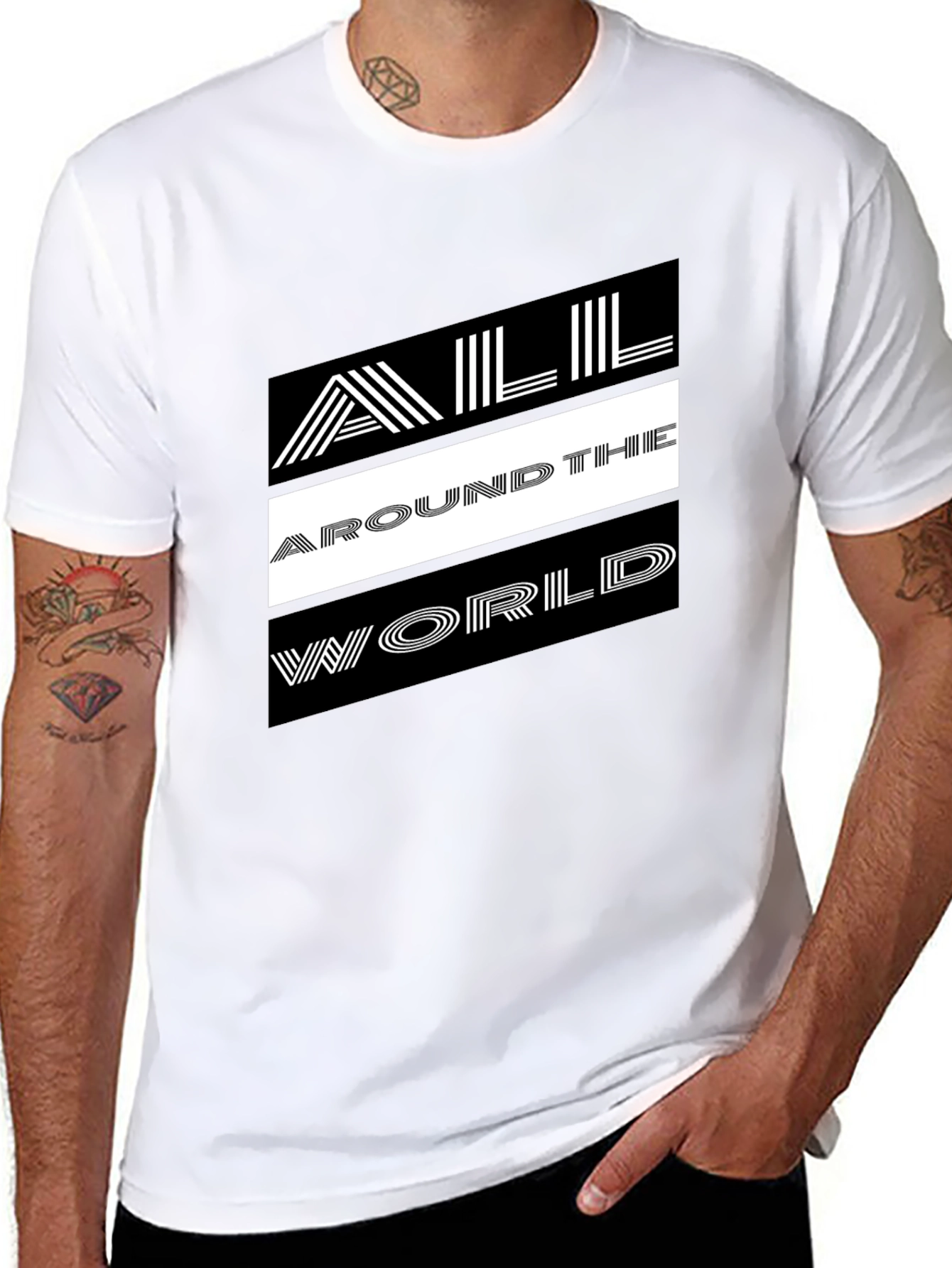 All Around the World Graphic Tee